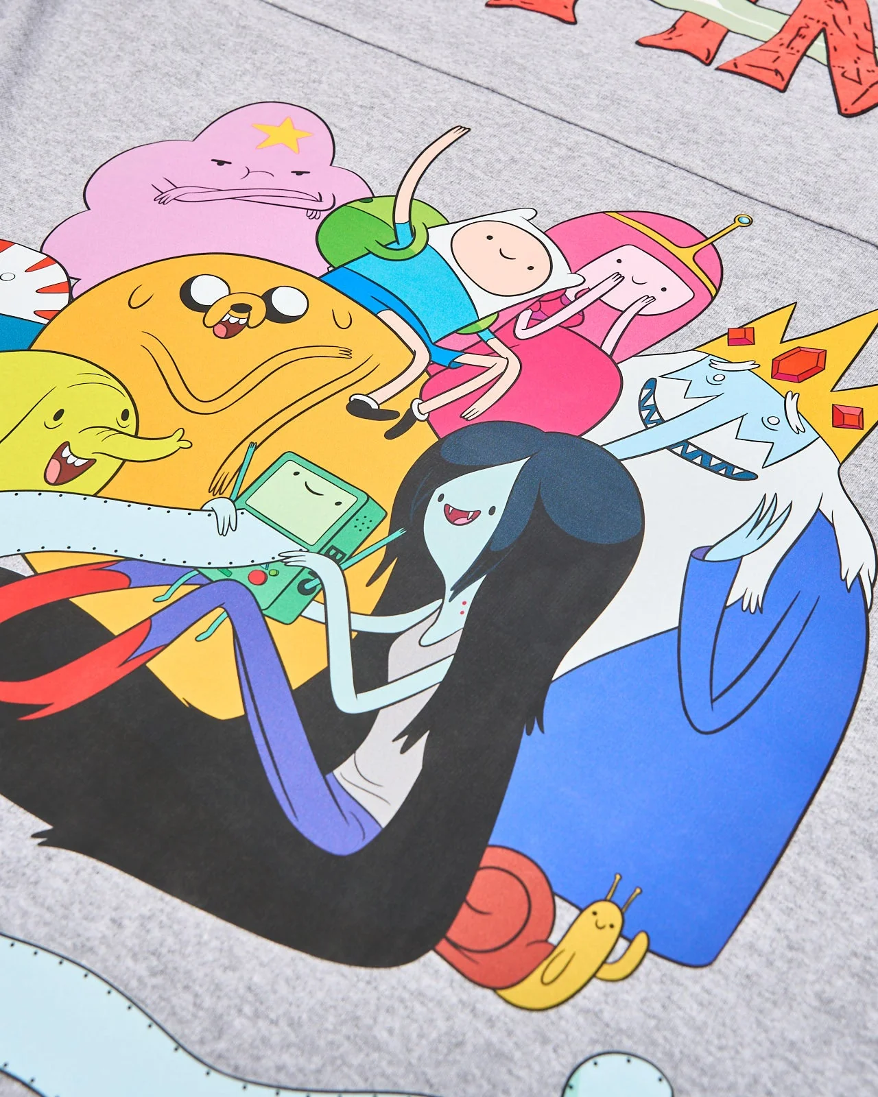 Adventure Time™️ Heather Grey Spirit Jersey® - Image 6