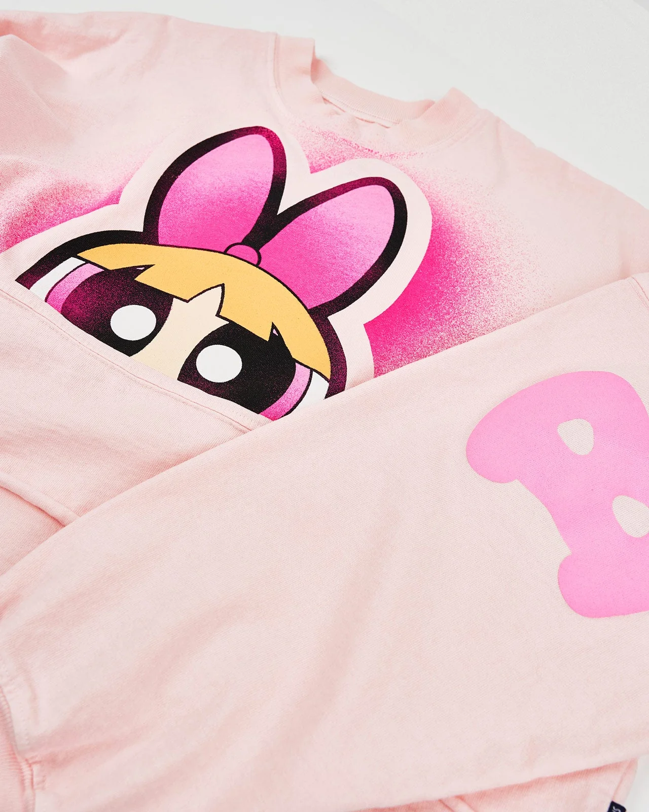 Blossom™ The Power Puff Girls™ Raw Hem Crop Spirit Jersey® - Image 5