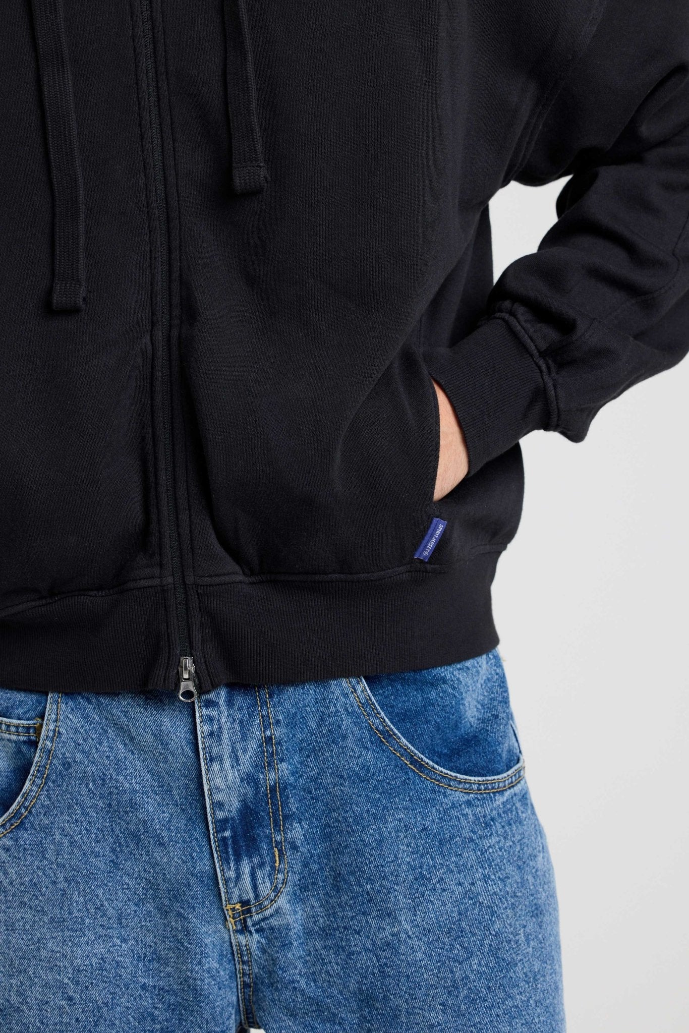 Sustainable Fleece Bubble Zip Hoodie - Image 4