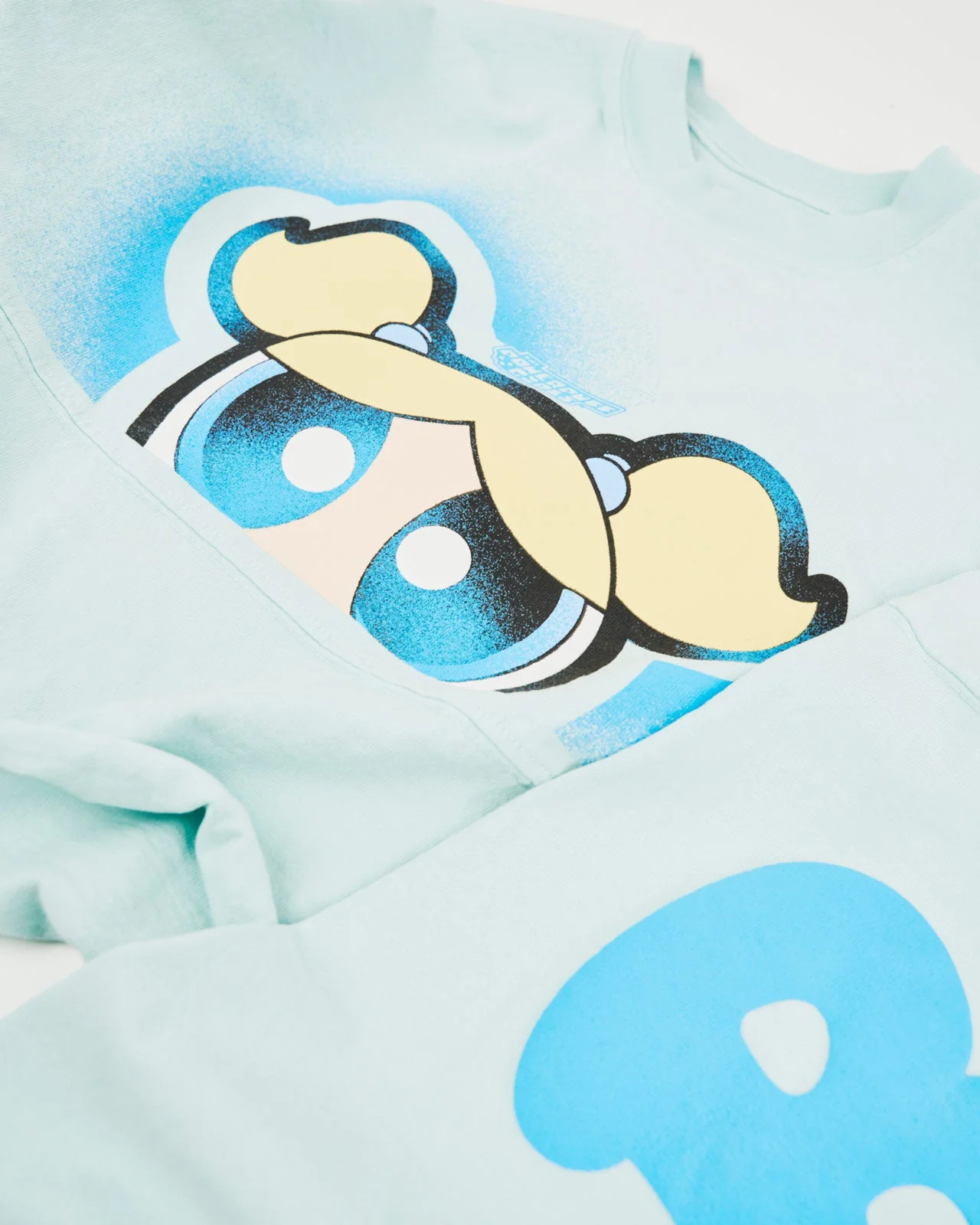 Bubbles™ The Power Puff Girls™ Raw Hem Crop Spirit Jersey® - Image 5