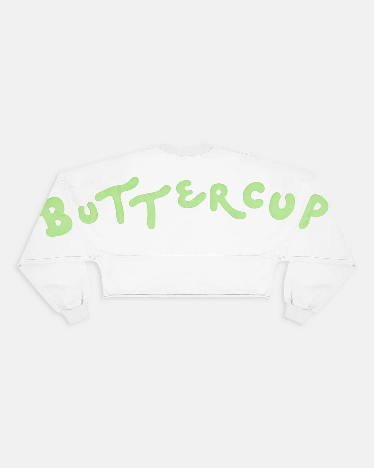 Buttercup™ The Power Puff Girls™ Raw Hem Crop Spirit Jersey® - Image 4