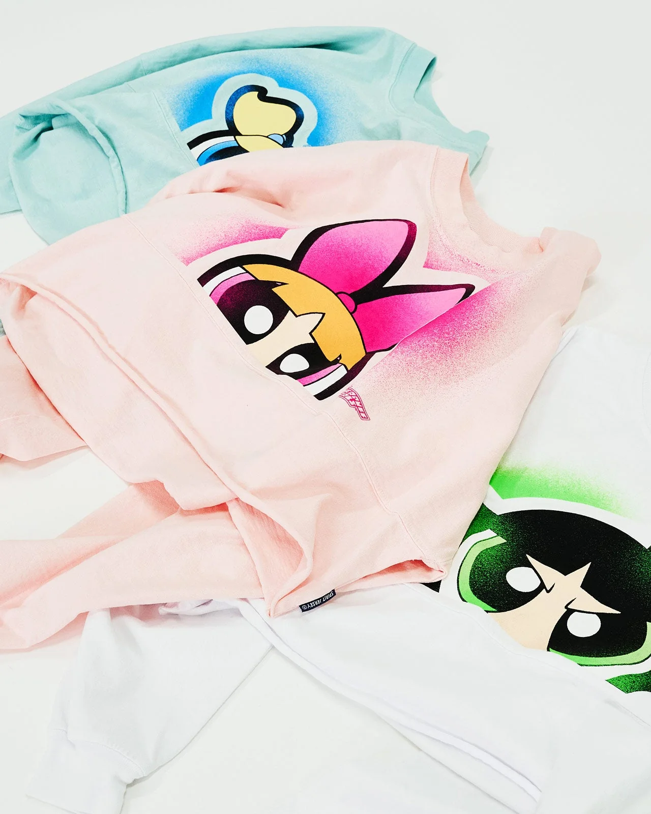 Buttercup™ The Power Puff Girls™ Raw Hem Crop Spirit Jersey® - Image 6