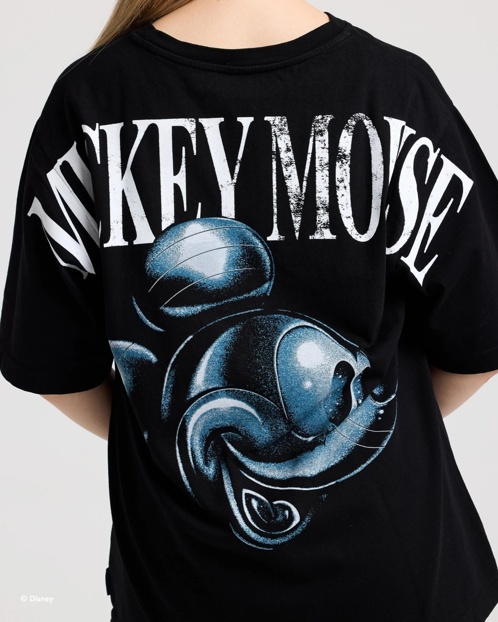Disney's Mickey Mouse™ CHROME Overprint Relaxed Tee - Image 3