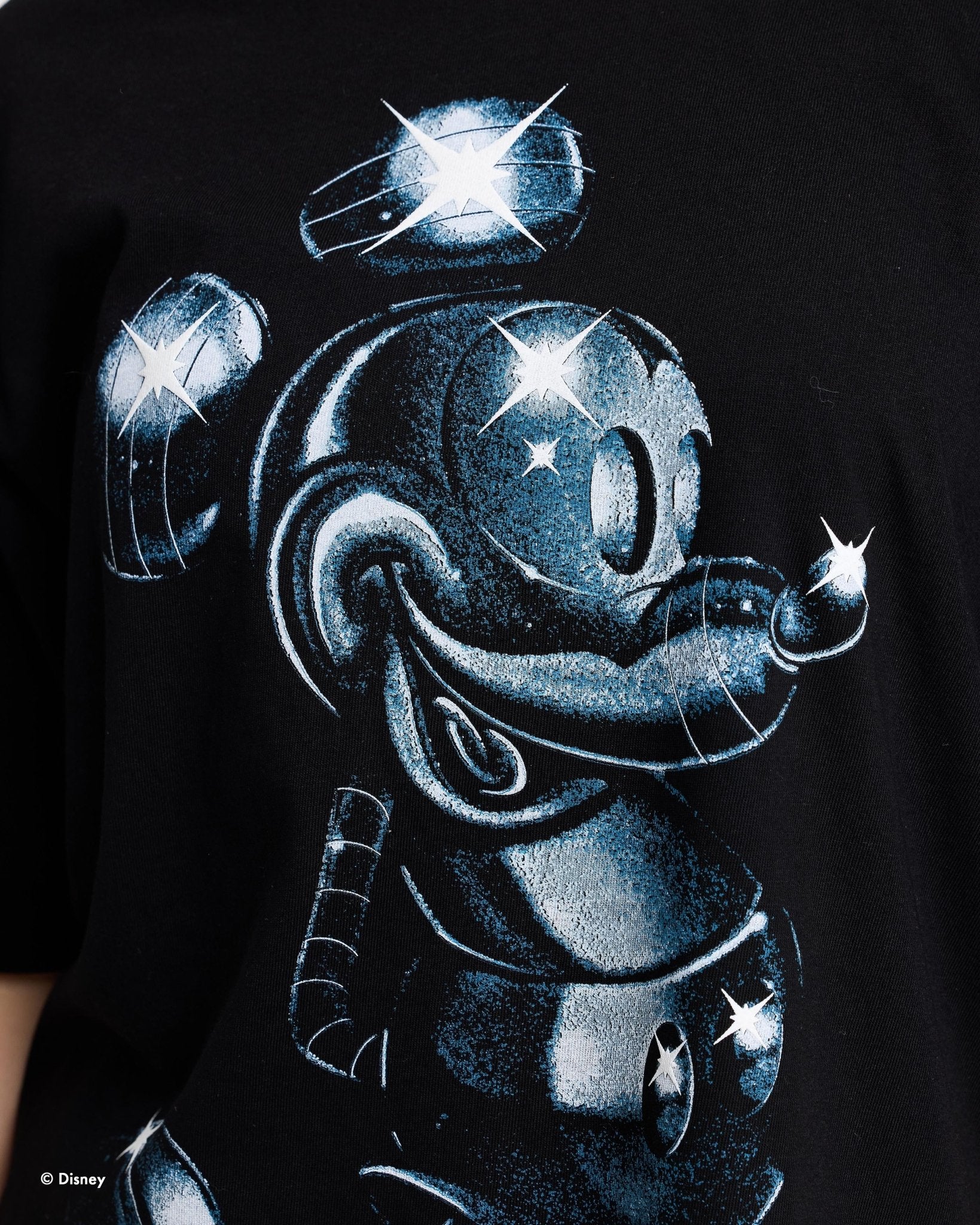 Disney's Mickey Mouse™ CHROME Overprint Relaxed Tee - Image 4
