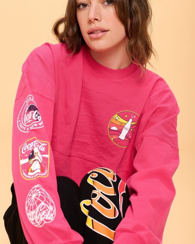 Coca-Cola® Starlight "Drink The Stars" Crop Spirit Jersey® - Image 5