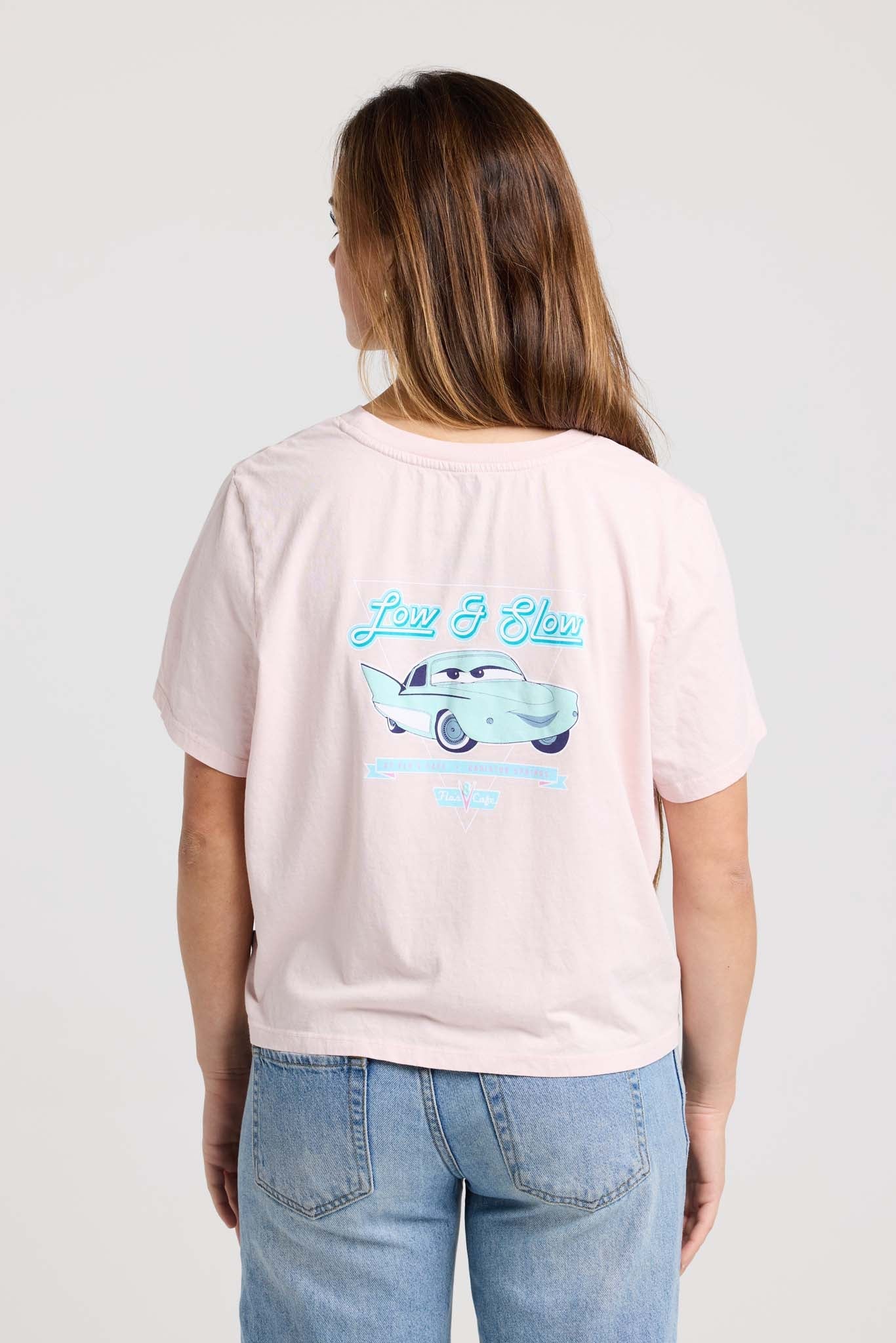 Disney Pixar's Cars™ Flo's V8 Cafe Effortless Women's Tee - Image 6