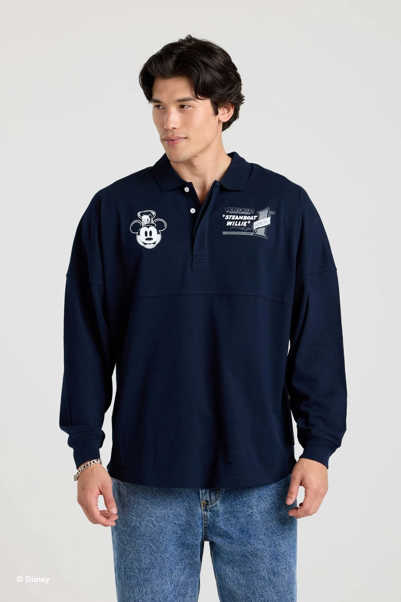 Disney's Steamboat Willie Collared Spirit Jersey® - Image 3