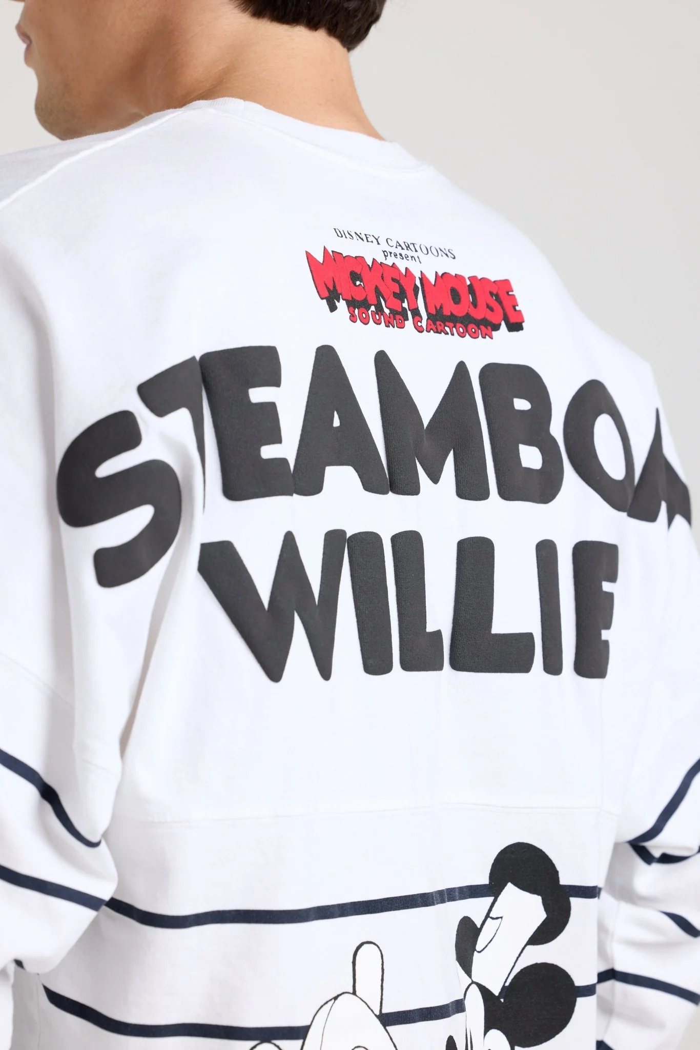 Disney's Steamboat Willie Feeder Stripe Spirit Jersey® - Image 4