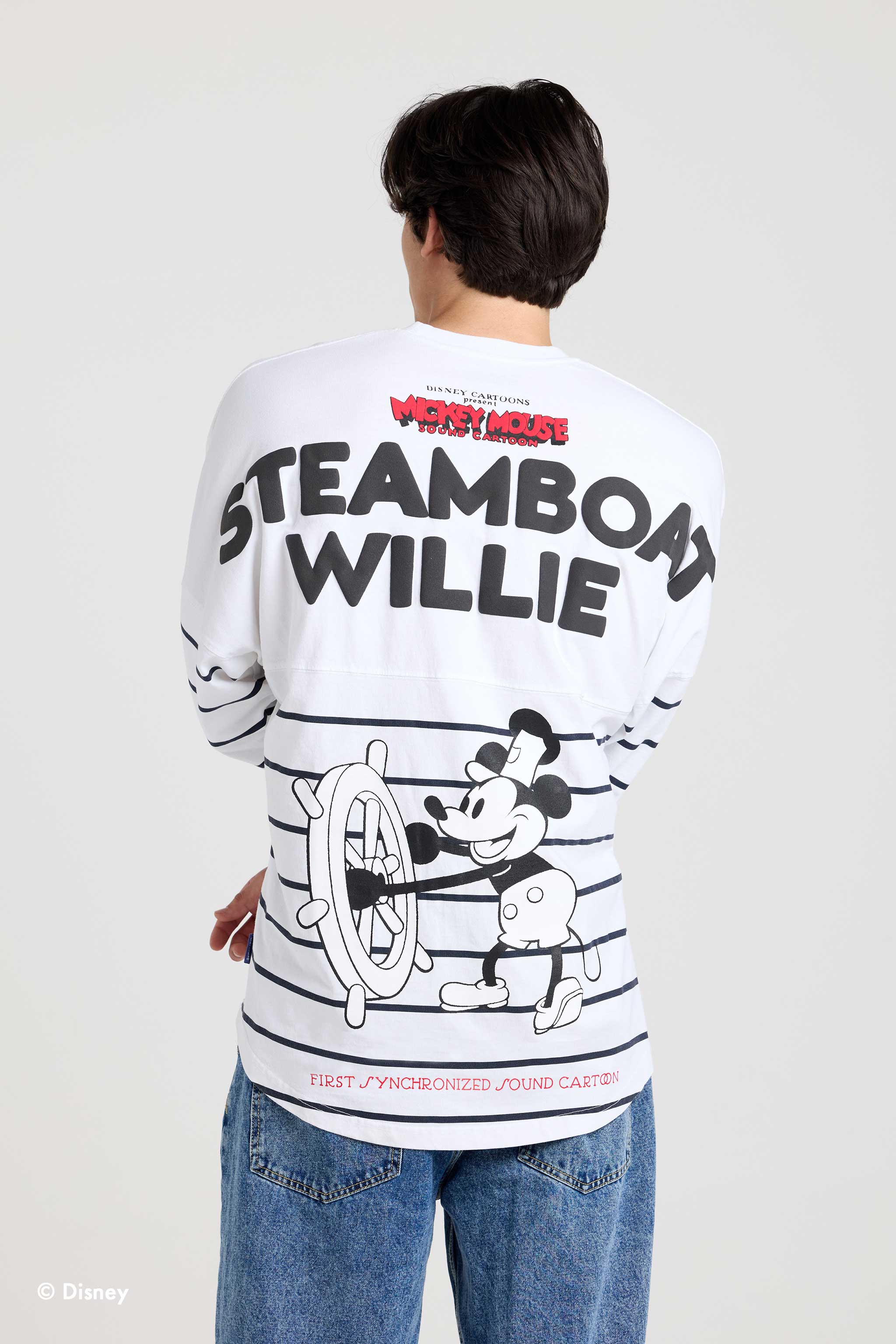 Disney's Steamboat Willie Feeder Stripe Spirit Jersey® - Image 5