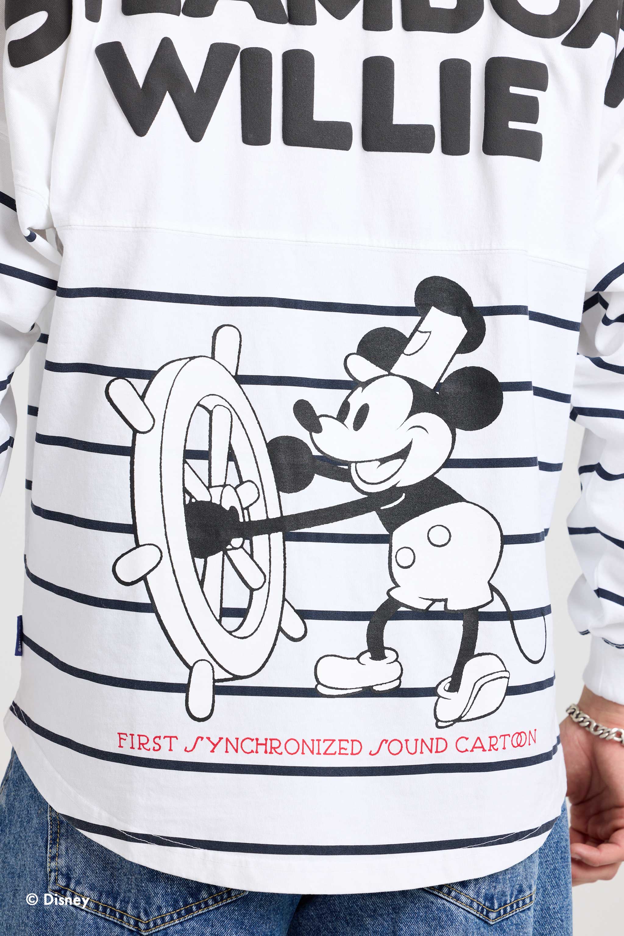 Disney's Steamboat Willie Feeder Stripe Spirit Jersey® - Image 8