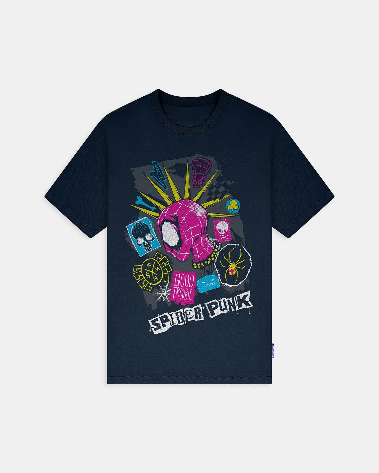 Good Trouble Spider Punk Everyday Tee
