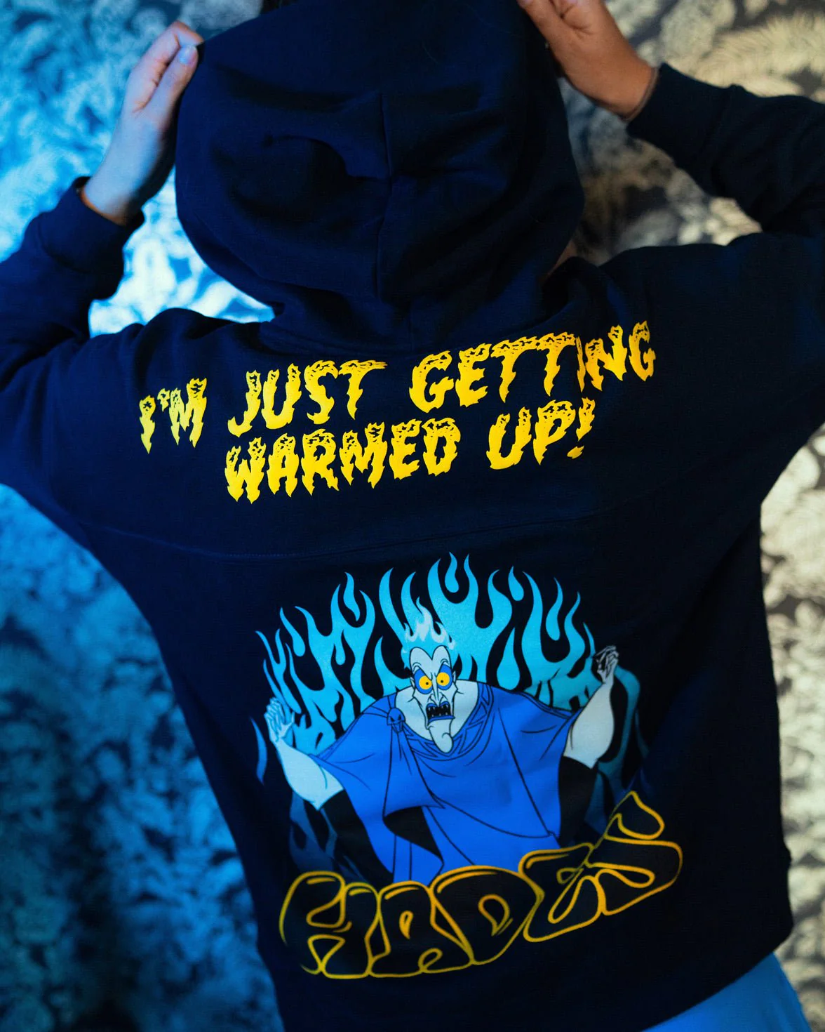 Hades, Warmed Up Disney Villains Spirit Jersey® Fleece Pullover Hoodie - Image 6