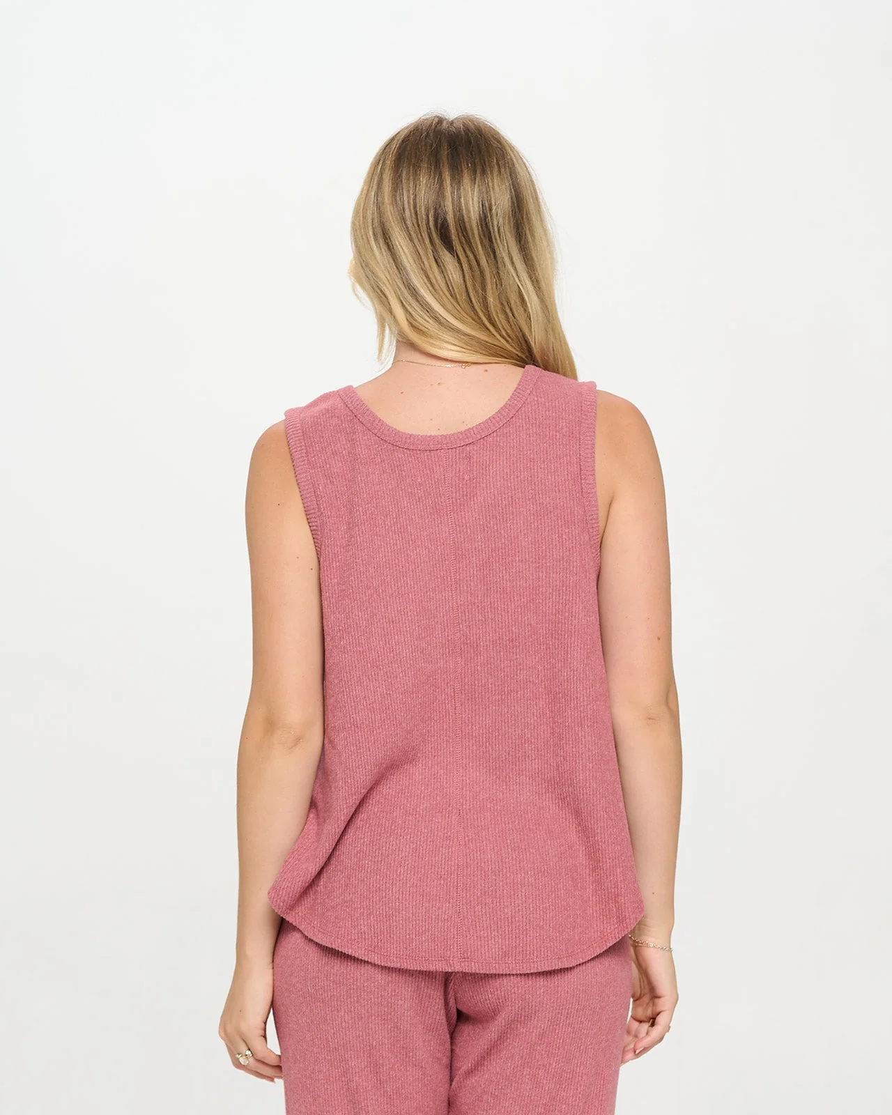 Luxe Brushed Rib Swing Tank - Image 2