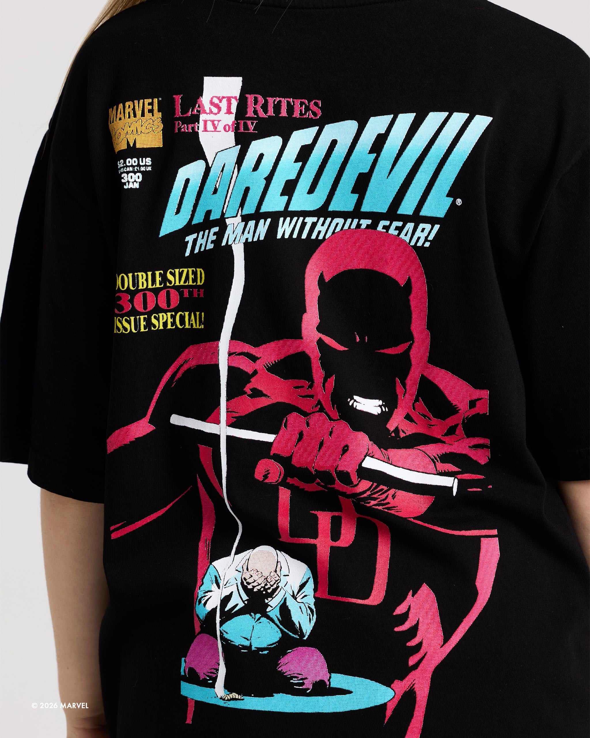 Marvel Daredevil 300th Issue Relaxed Tee - Image 2