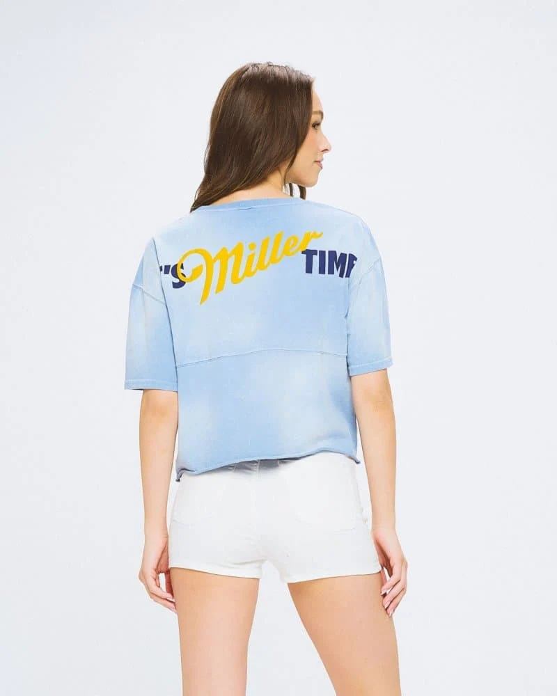 Miller Lite® Cropped Short Sleeve Spirit Jersey® - Image 3