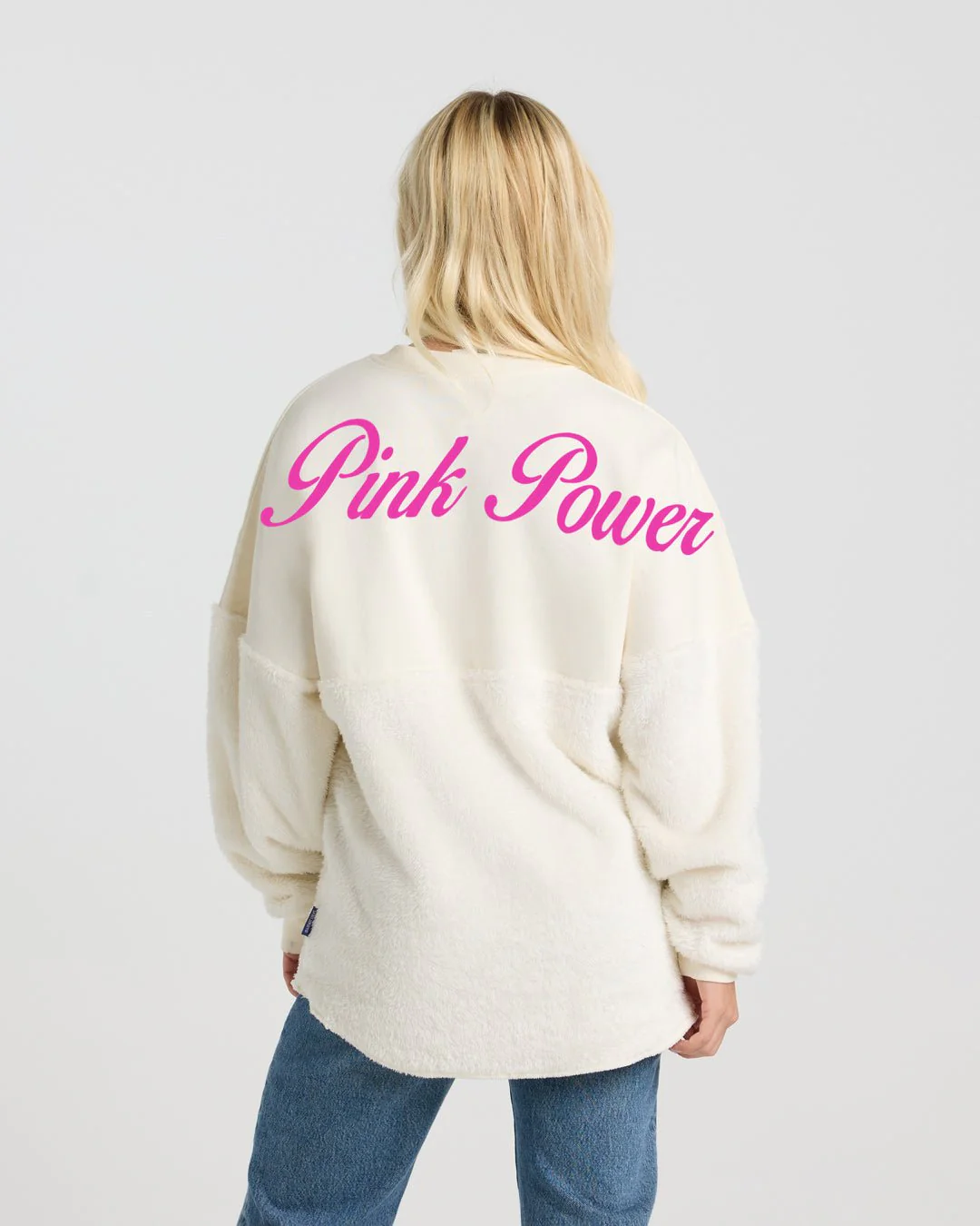 Pink Power Breast Cancer Awareness Cuddle Sherpa Spirit Jersey®