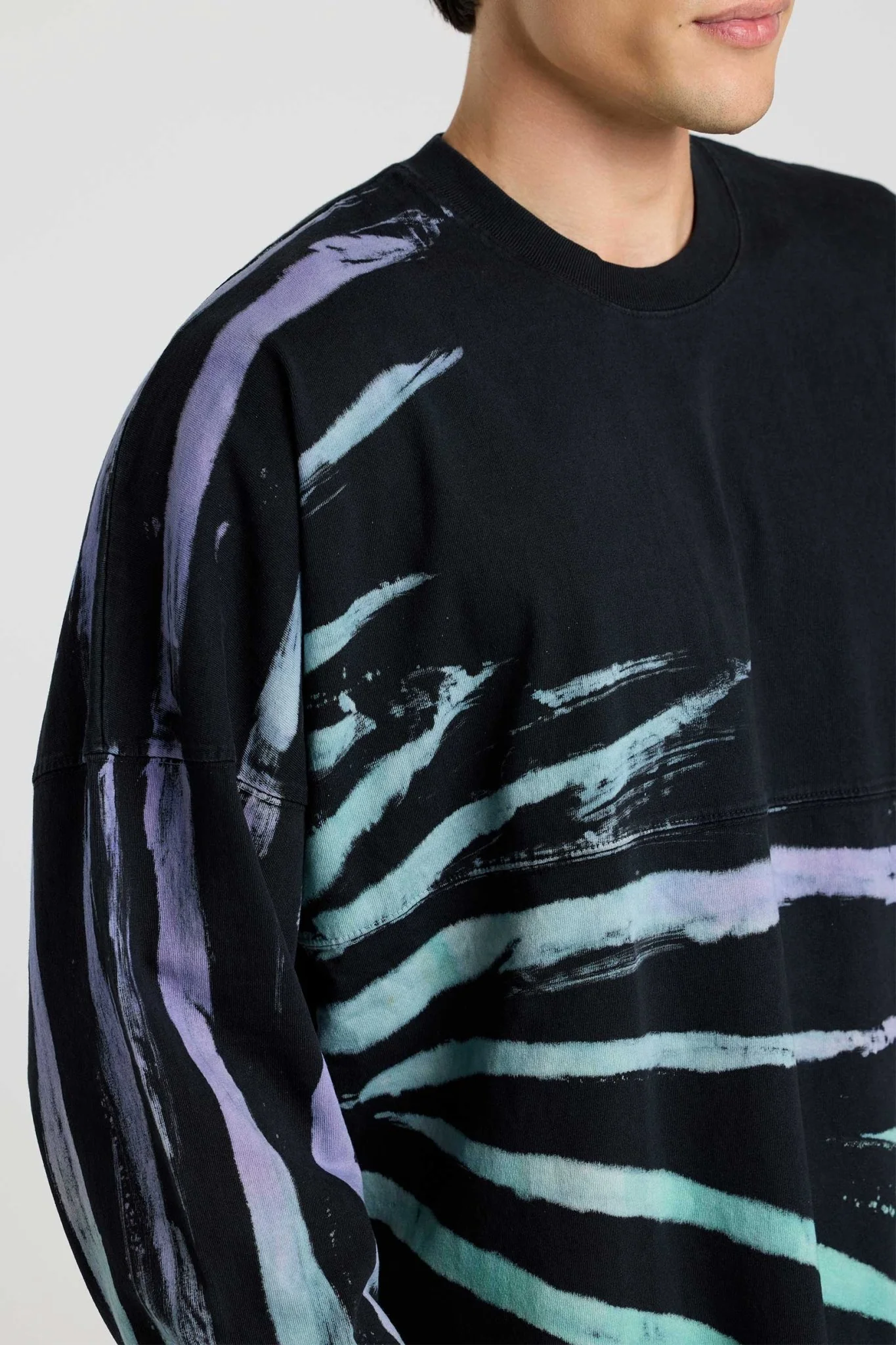 Bright Side Spiral Offset Tie Dye Spirit Jersey® - Image 3