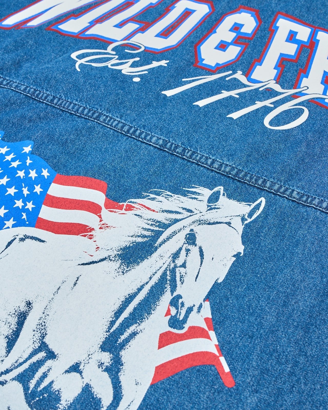 Wild And Free Dark Denim Hooded Spirit Jersey® - Image 3