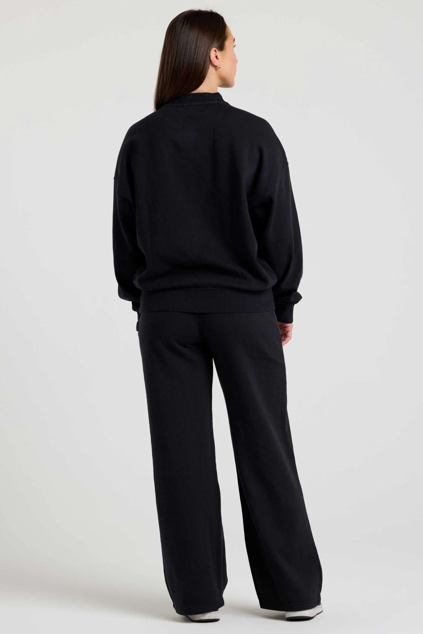 Sustainable Fleece Wide Leg Lounge Pant - Image 3