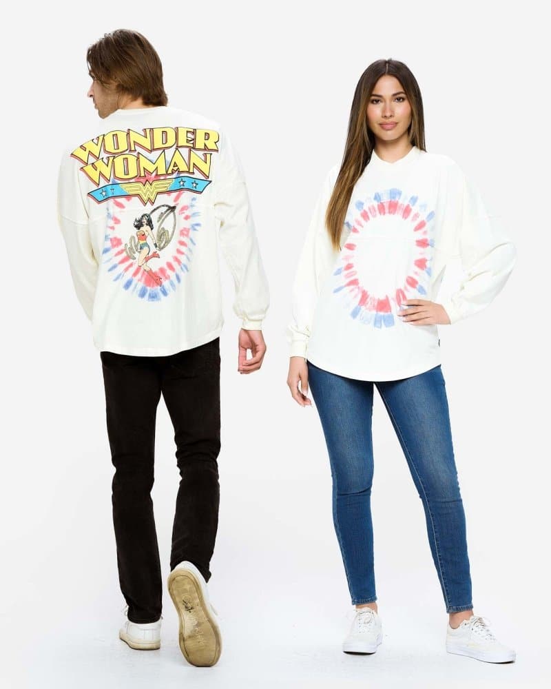 Wonder Woman™, Bullseye Tie Dye Classic Spirit Jersey® - Image 4